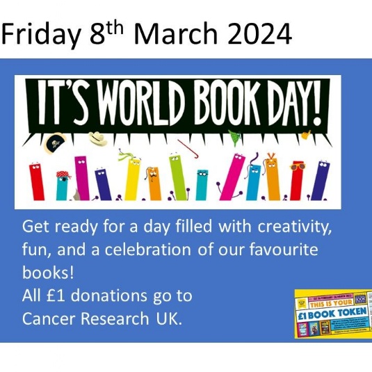 Winifred Holtby Academy - World Book Day - Friday 8th March